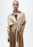 Belted linen jacket