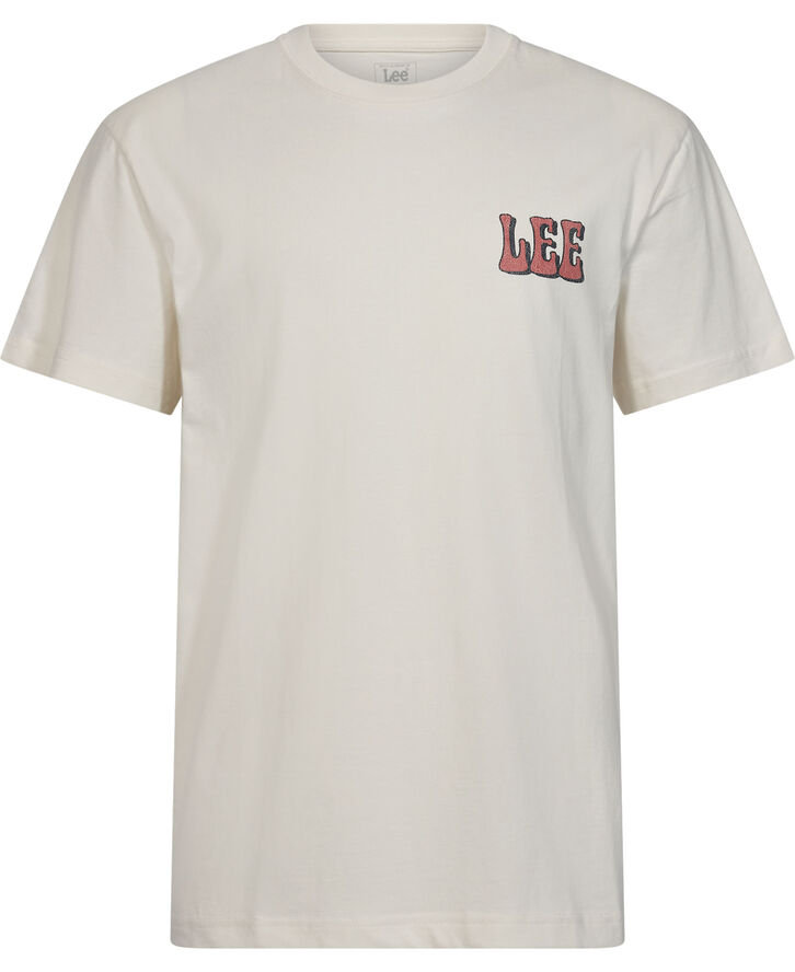 LEE_VINYL_TEE NATURAL