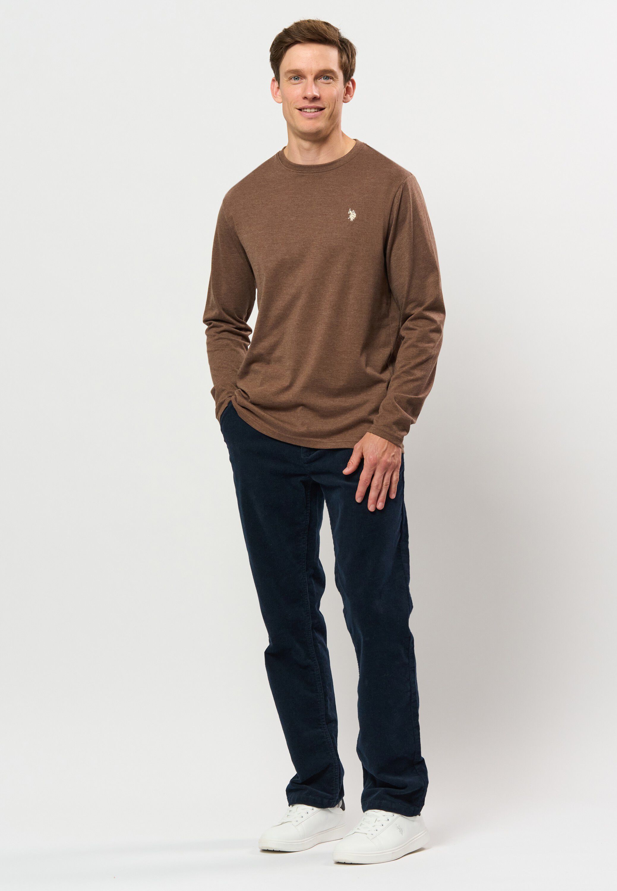 USPA T-Shirt LS Brolin Men