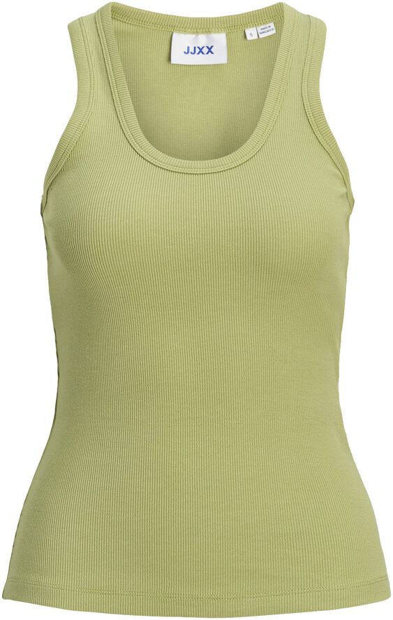 JXFRIDA SL U-NECK TOP JRS NOOS