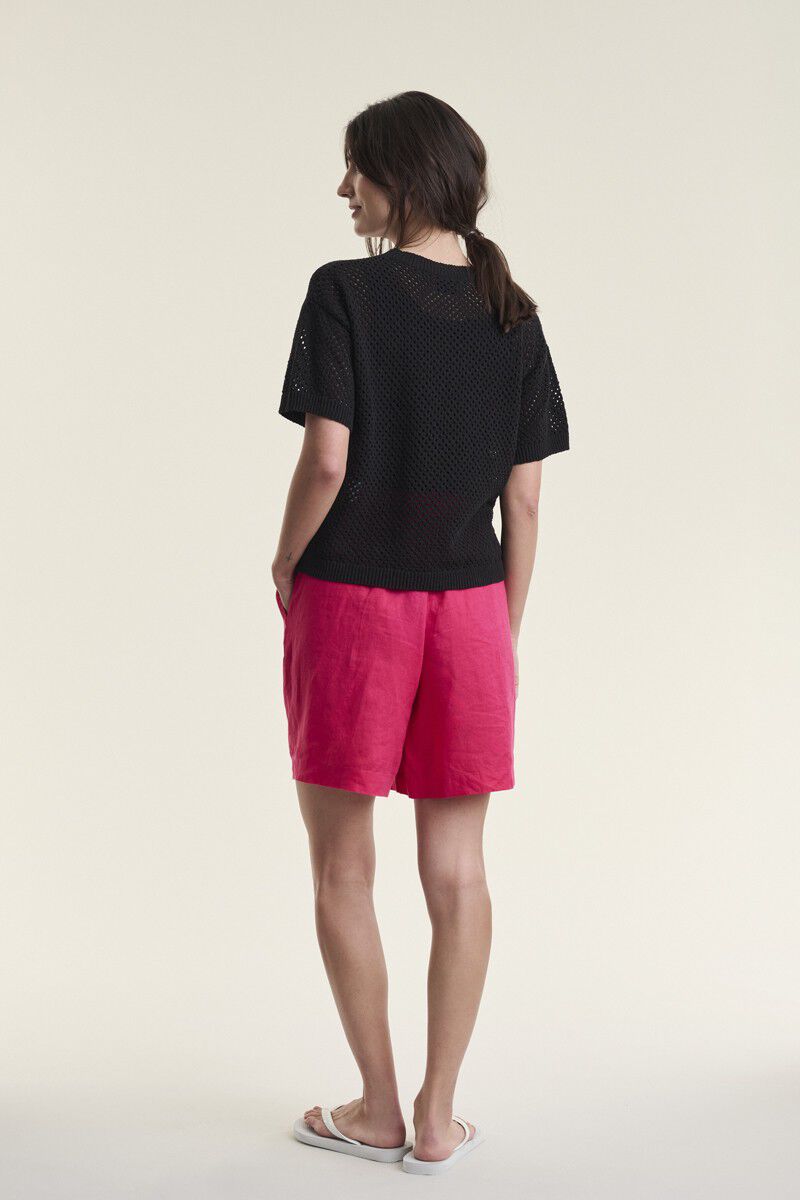 Kumi kort&aelig;rmet bluse