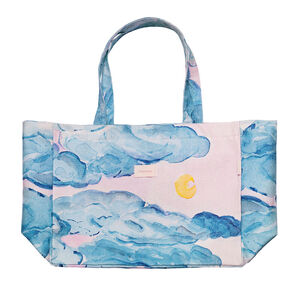 Moonshine Rose Big Canvas Totebag