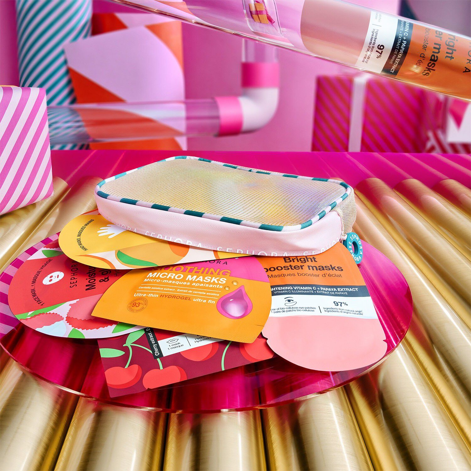 8 FACE AND BODYMASKS KIT - Set med 8 ansikts- och kroppsmasker