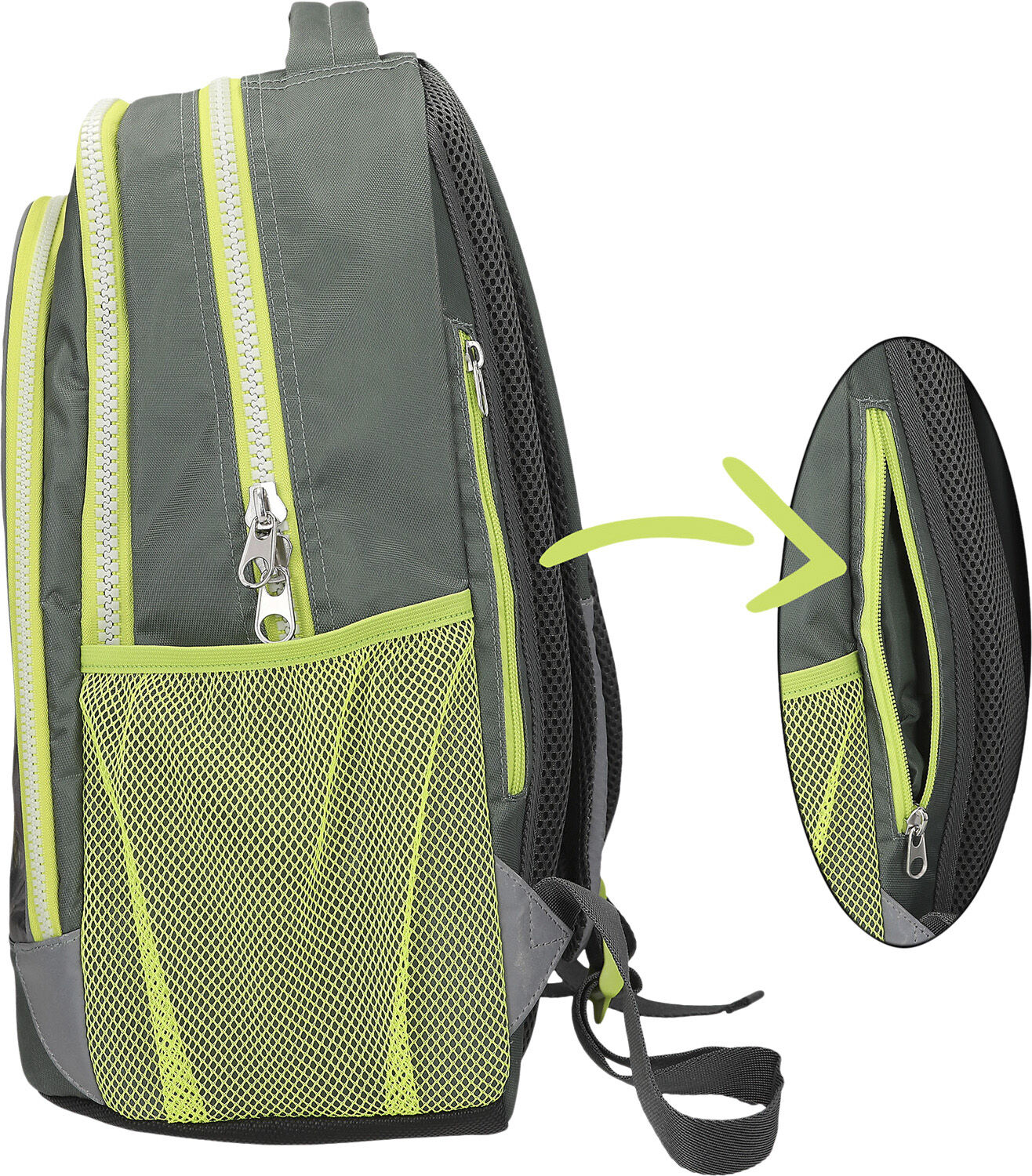 Dino World Skolerygs&aelig;k Reflector