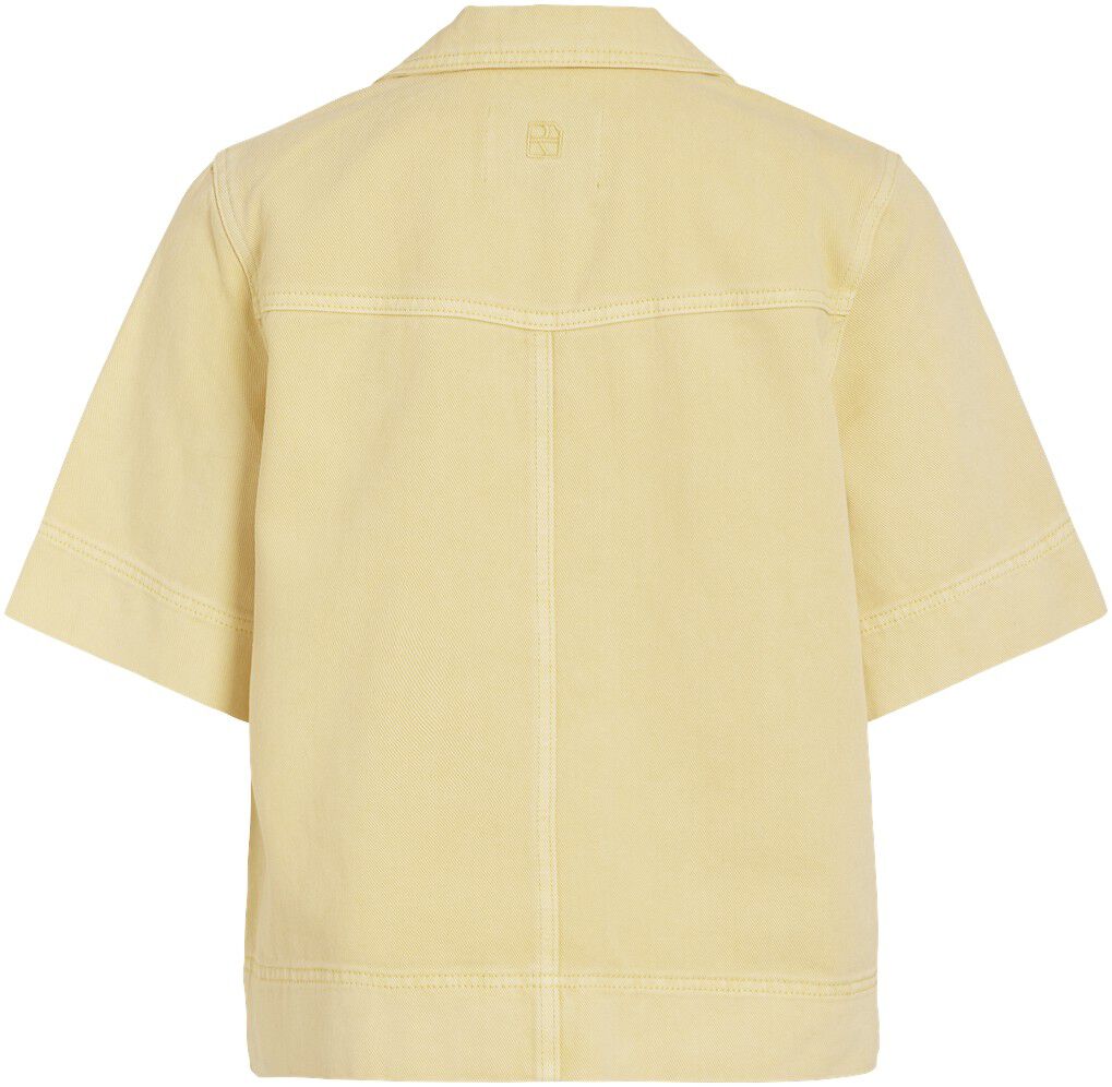 Roujolie 2/4 Resort Collar Denim Shirt