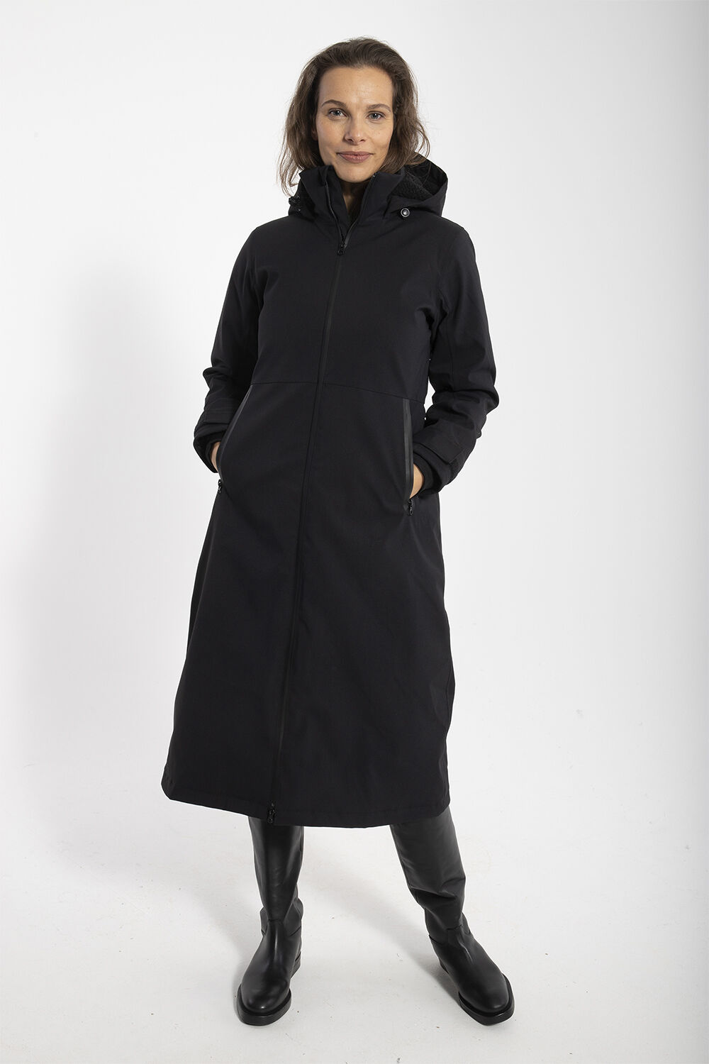 Danesandur Winter Coat Black