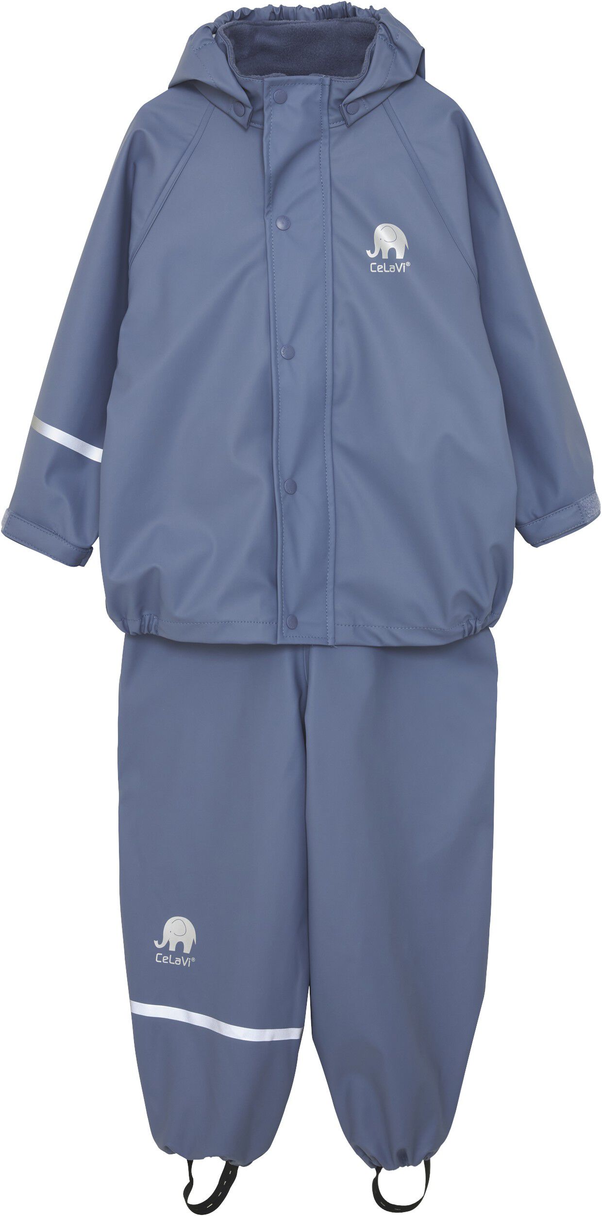 Basic Rainwear Set -Solid Pu