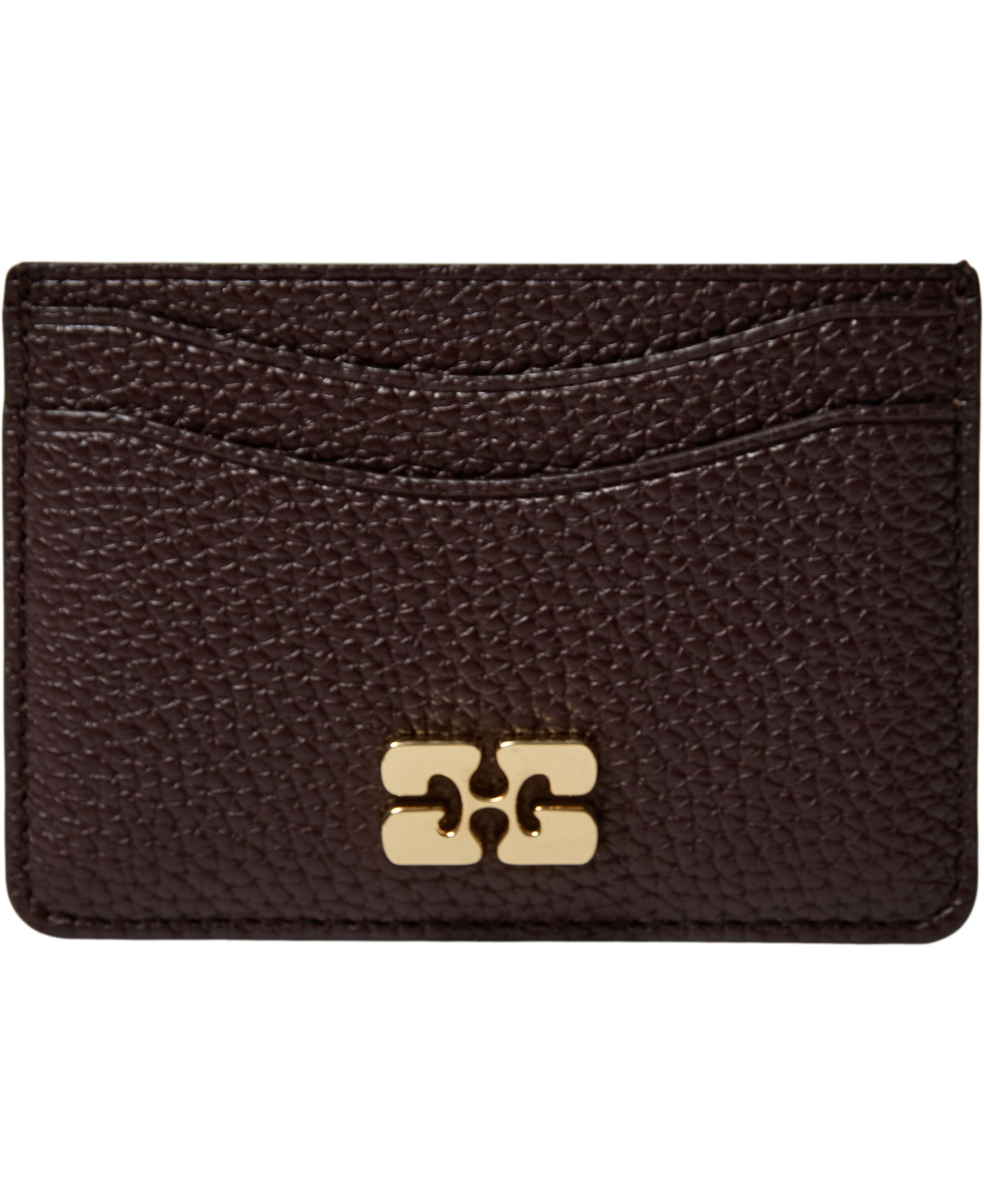 Ganni Card Holder Grained