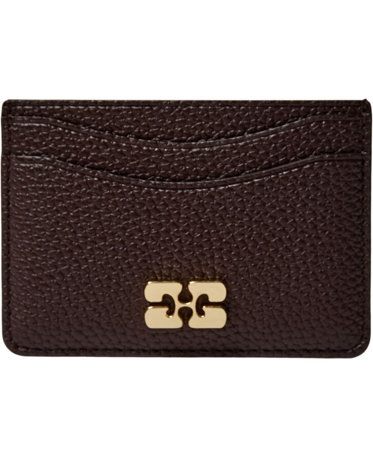 Ganni Card Holder Grained