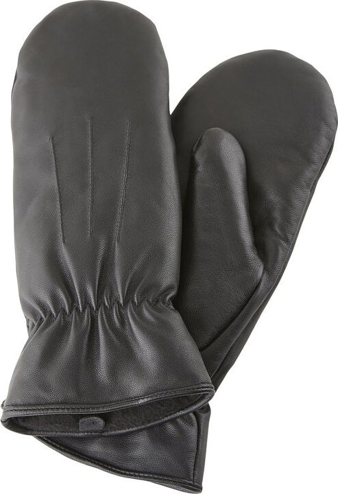Pcnellie Leather Mittens Noos