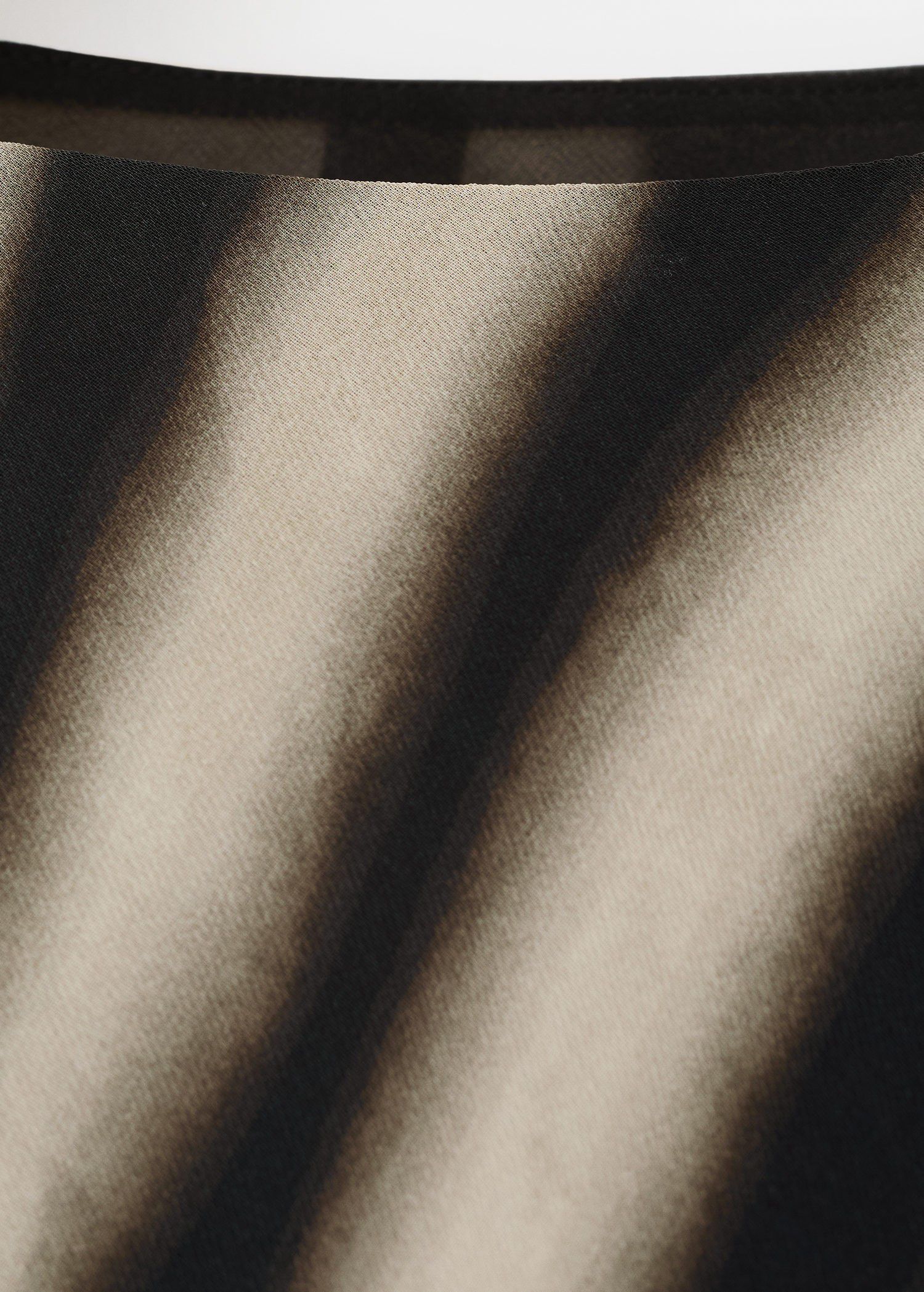 A-line animal-print dress