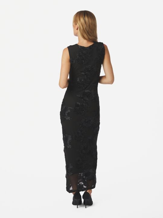Tiranna Big Flower Mesh Dress