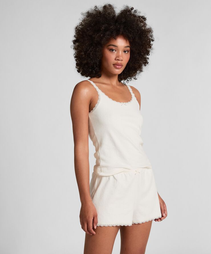 Pointelle shorts