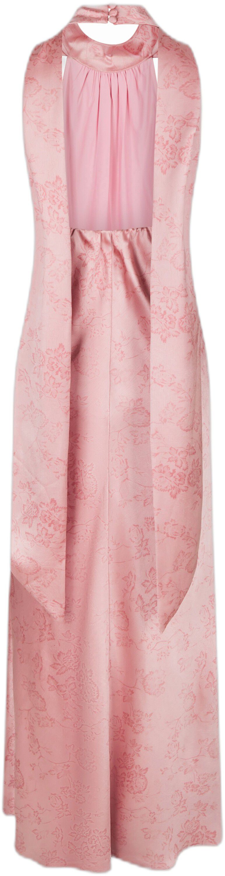 Fiona Pattern Satin Dress