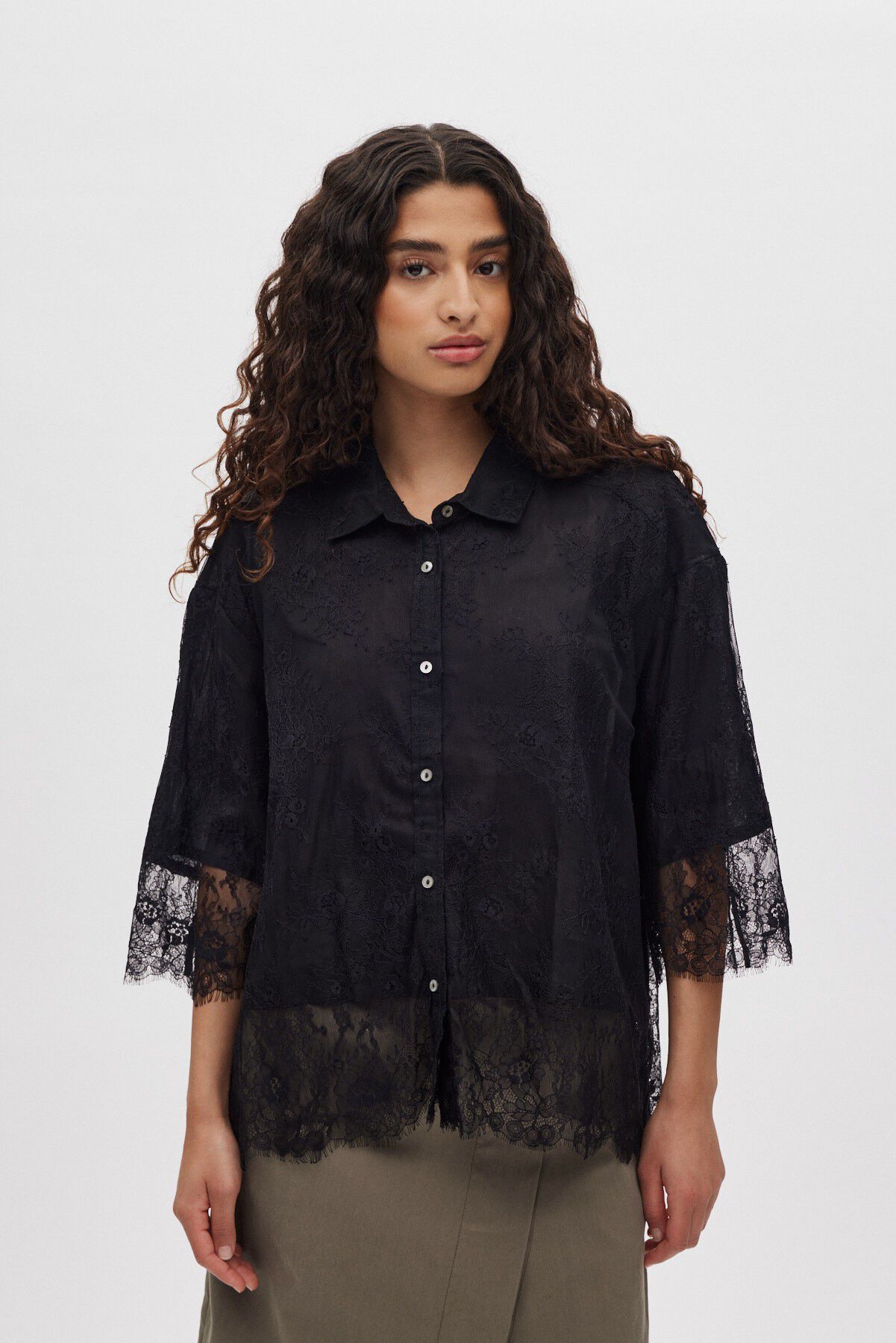 Laced multi layer shirt - Babara