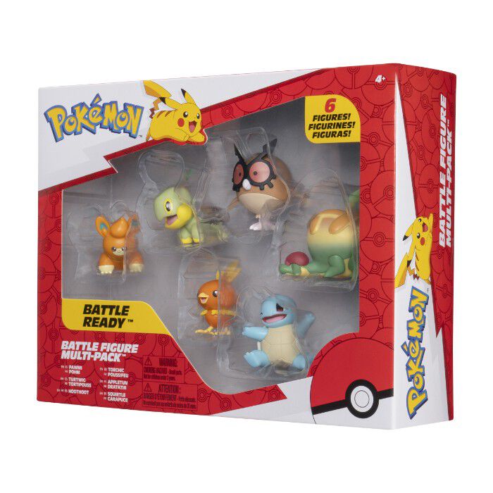 Pokemon Battle figure 6pack
