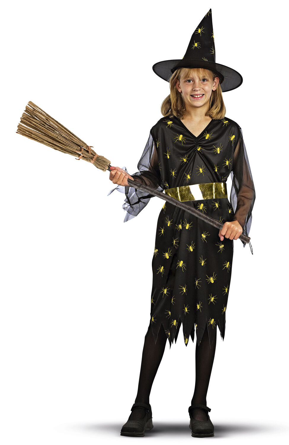 Guld-h&auml;xa Kl&auml;nning. b&auml;lte och hatt