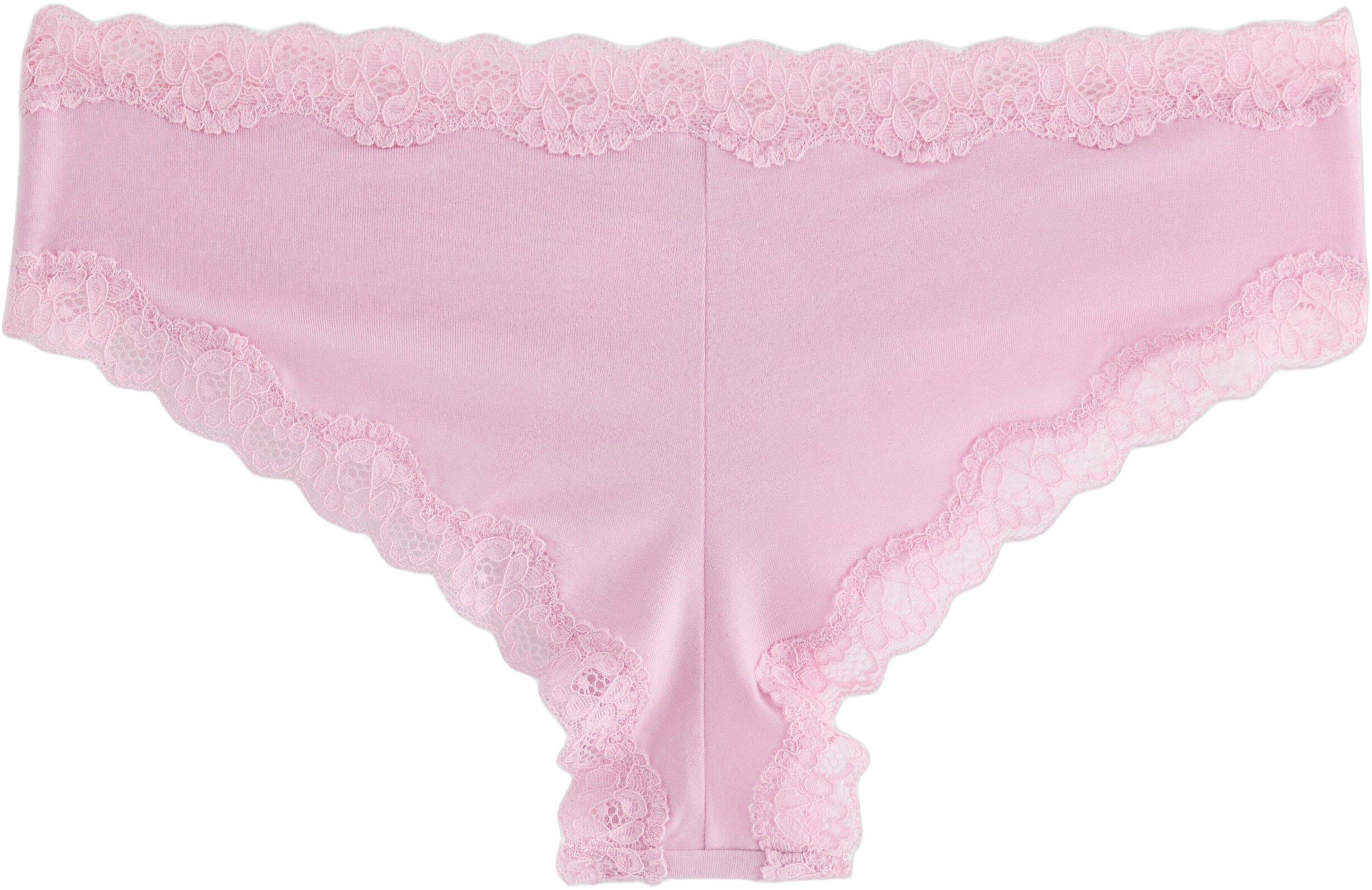 Brazilian cut briefs with low waist