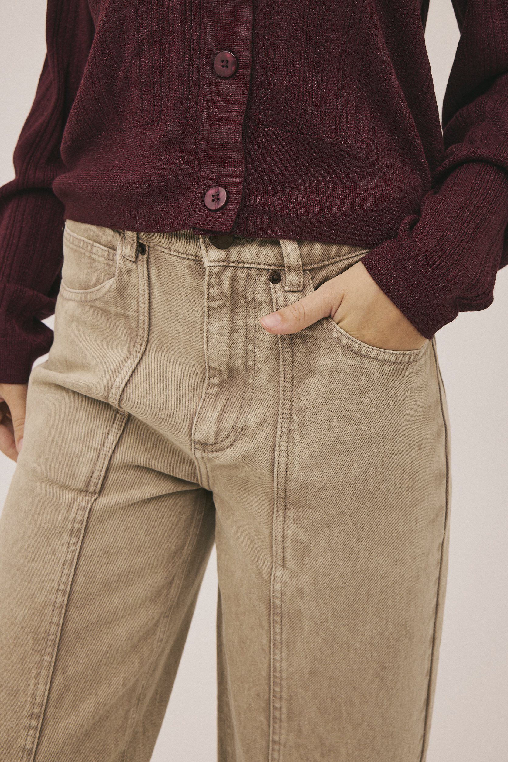 Emma M125 Barrel jeans - 100% &Oslash;kologisk bomuld GOTS