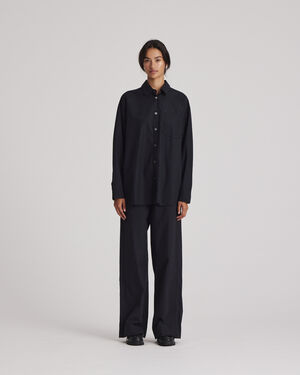 Astrid L/S Shirt Poplin Gots 243975