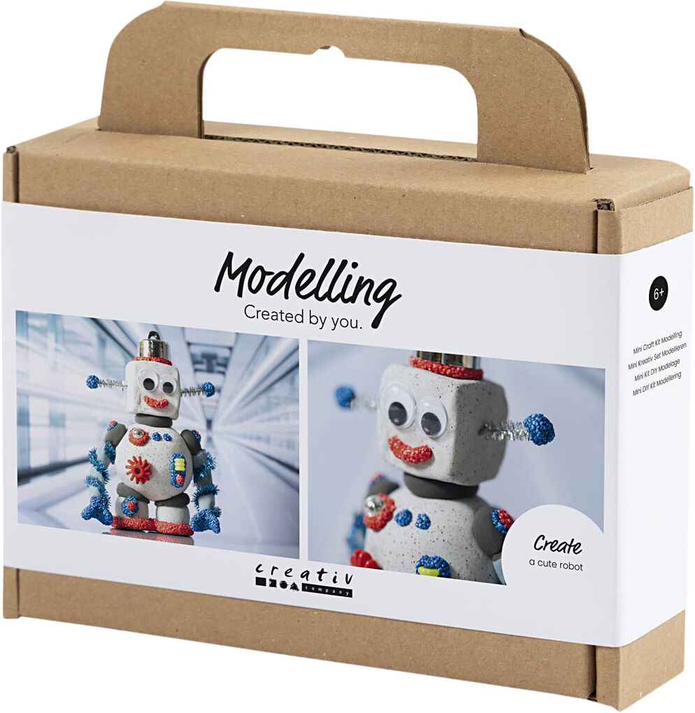 Mini DIY Kit Modellering, Robotdreng