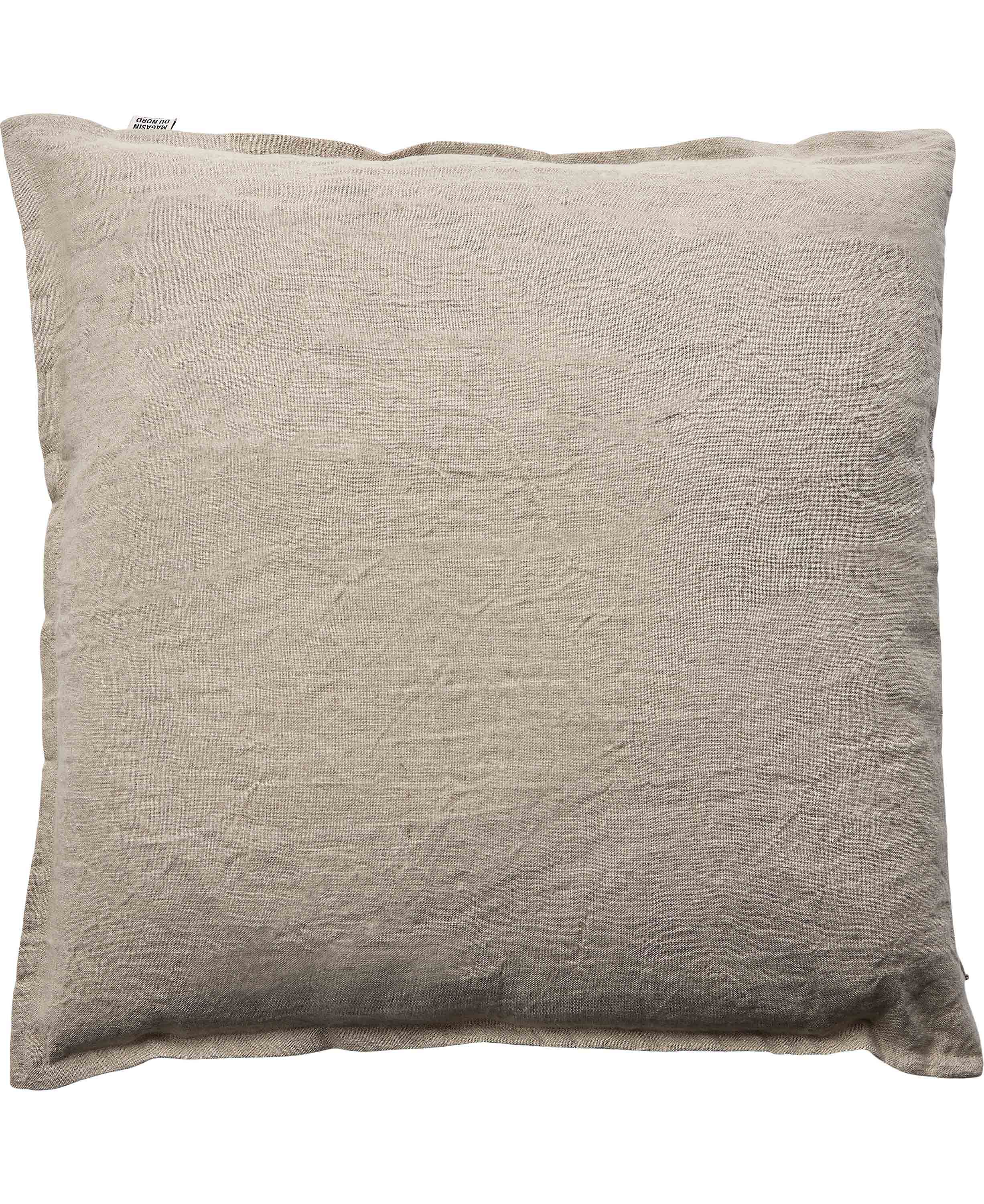 H&oslash;r vasket pude 50x50 Natural