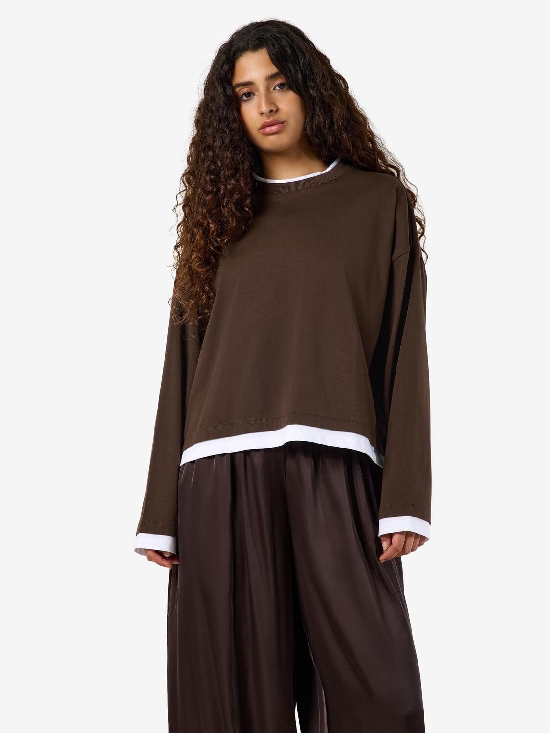 Nmember L/S Double Layer Top
