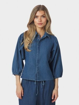 Wandana Denim Blouse
