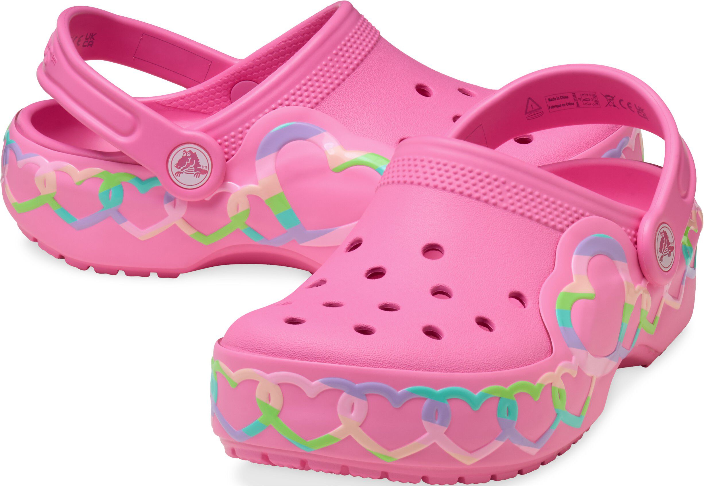Classic Heart Lights Clog K PLem