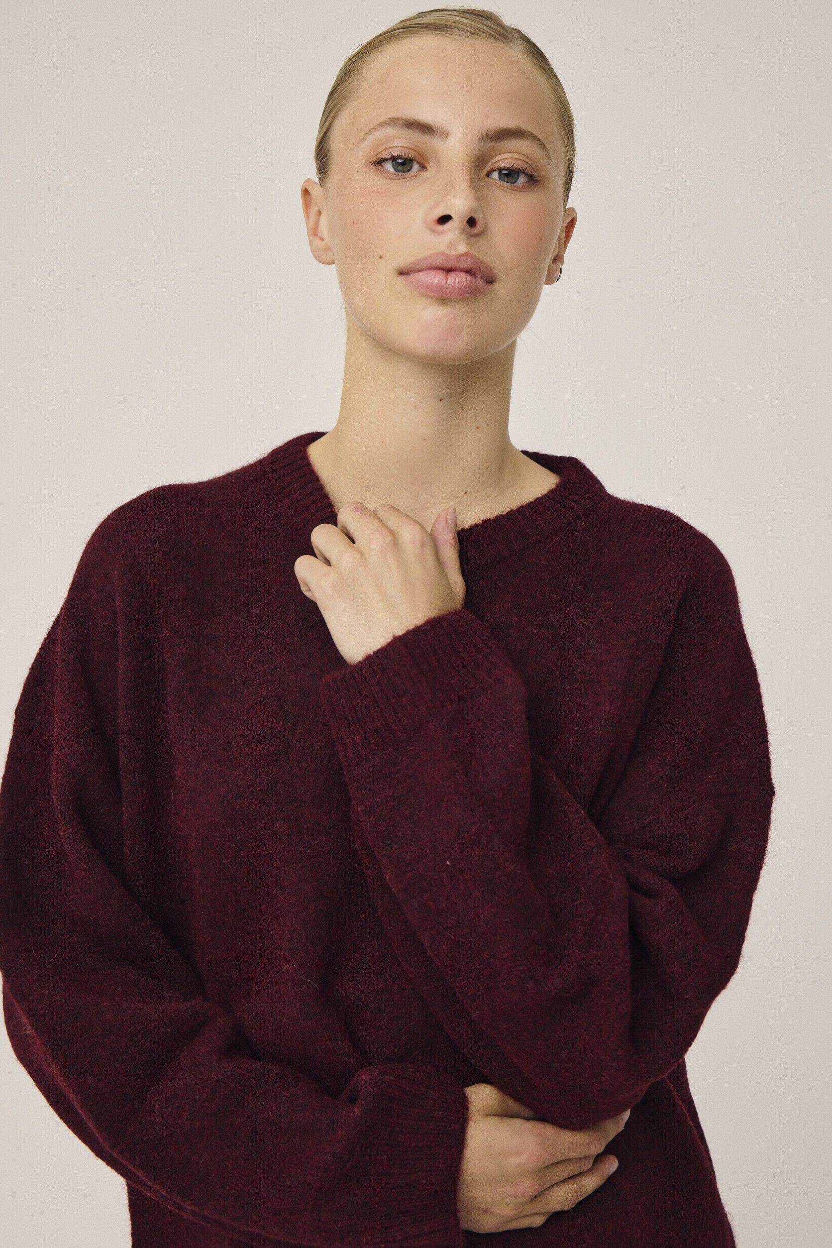 Cindi 8 Striksweater - Alpakamix RWS