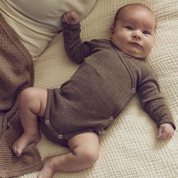 Woolly rib wrap l/s body