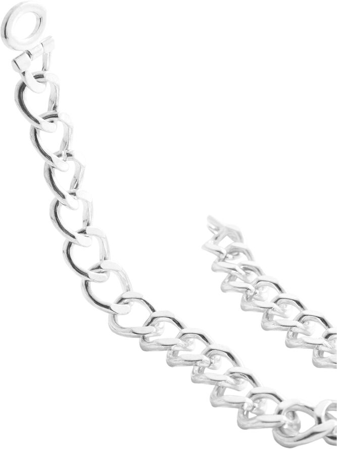 Interwoven hoops necklace