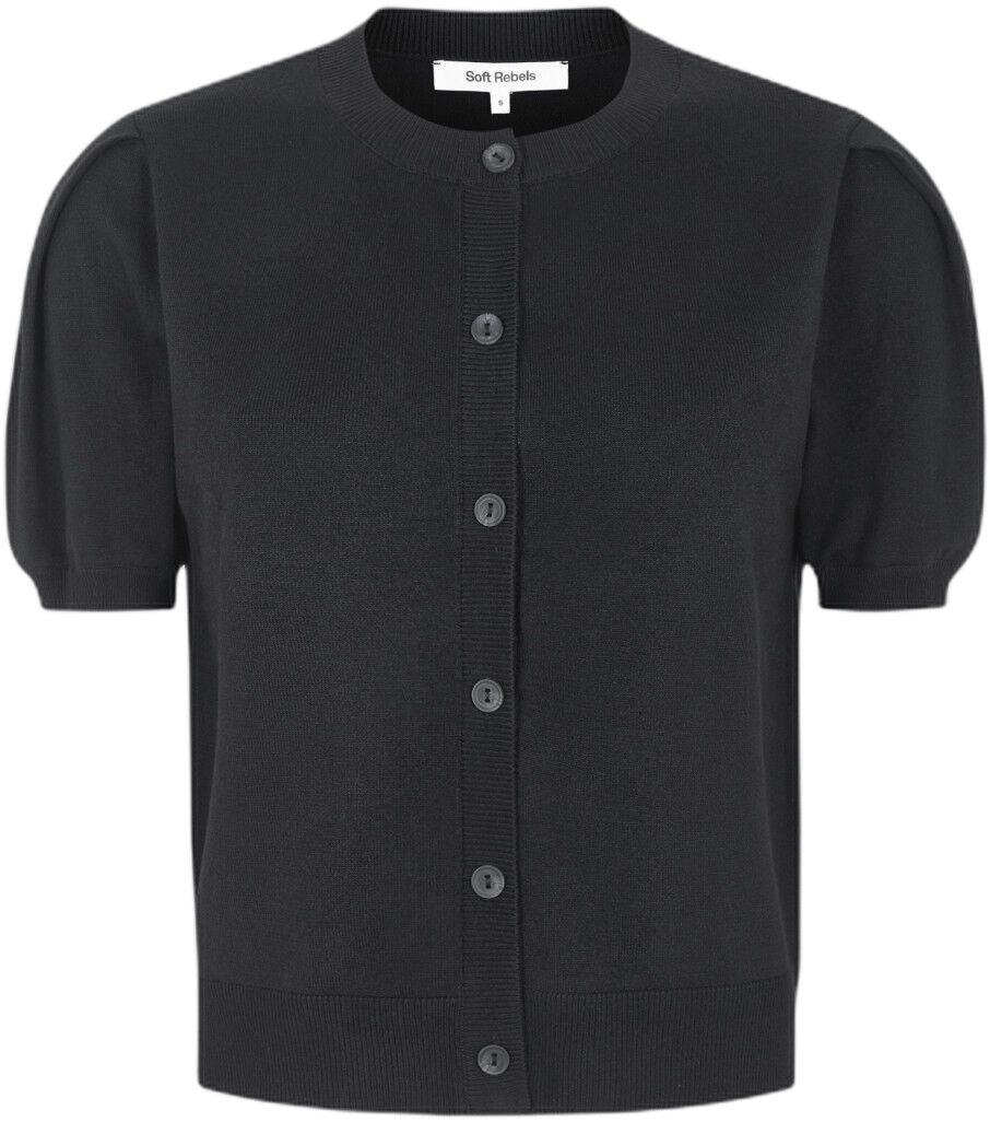 SRMarla SS O-neck Cardigan Knit