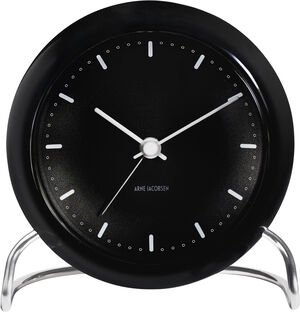 AJ City Hall bordur sort/sort, Ø 11 cm, alarm