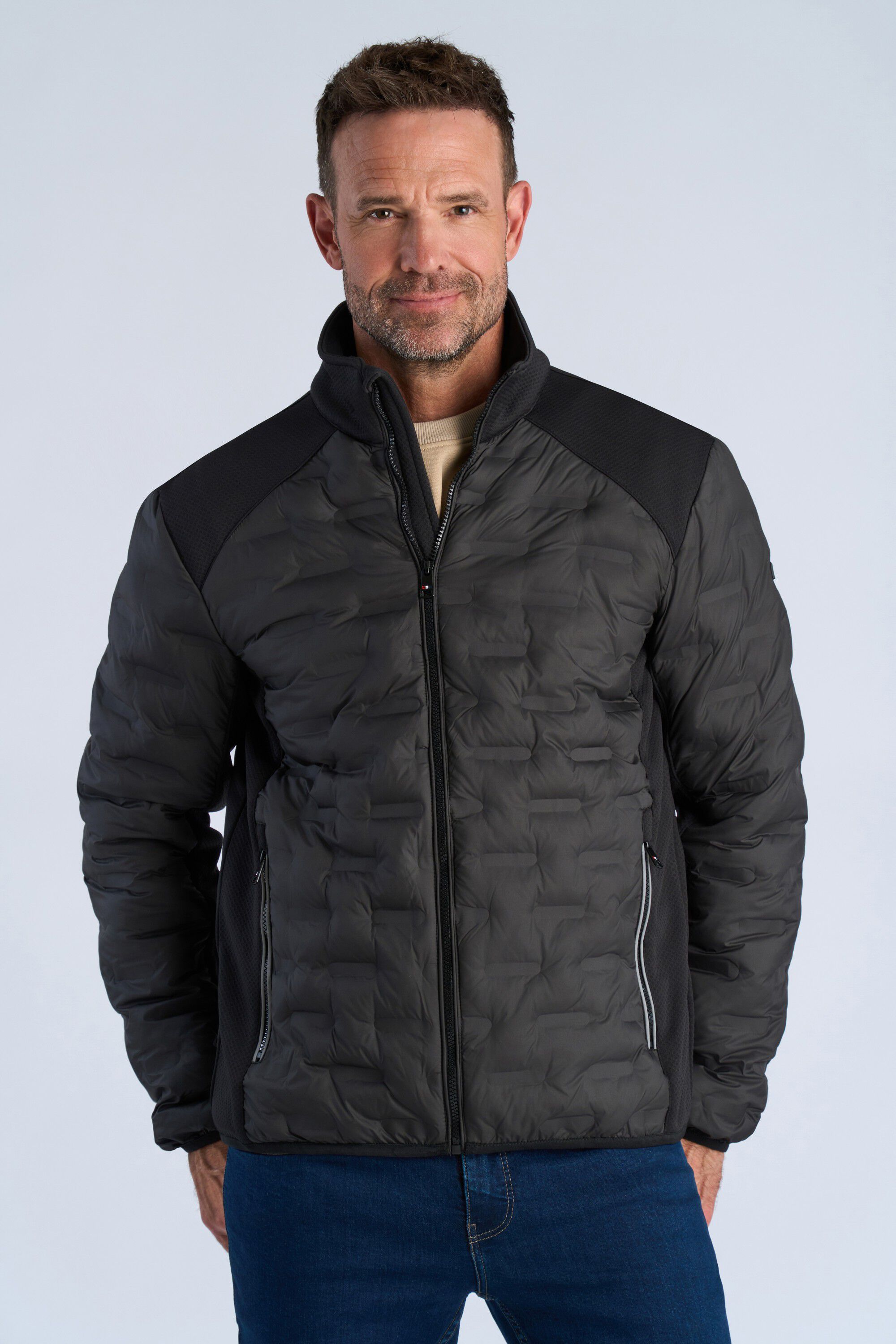 Functional hybrid jacket