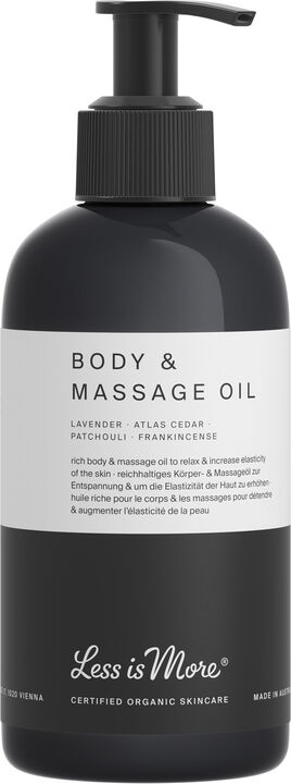 Organic Body & Massage Oil Lavender