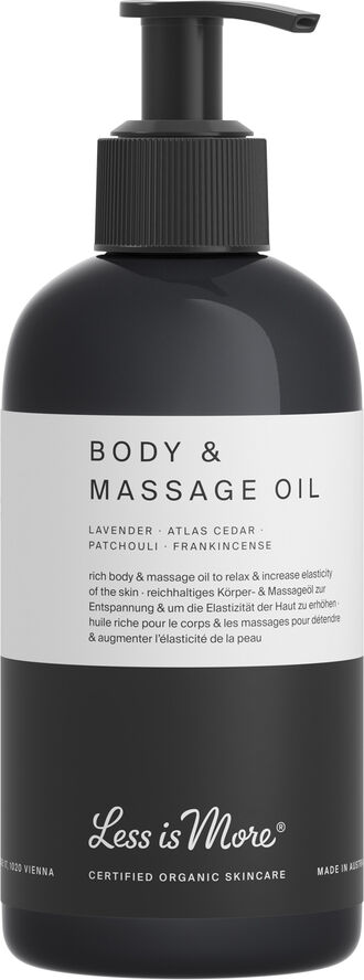 Organic Body & Massage Oil Lavender