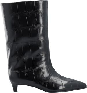 BIAAMELIA Wide Mid Pull On Boot Faux Leather