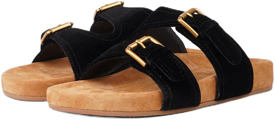 DONORI - ADJUSTABLE SOFT VELVET / SUEDE SANDAL