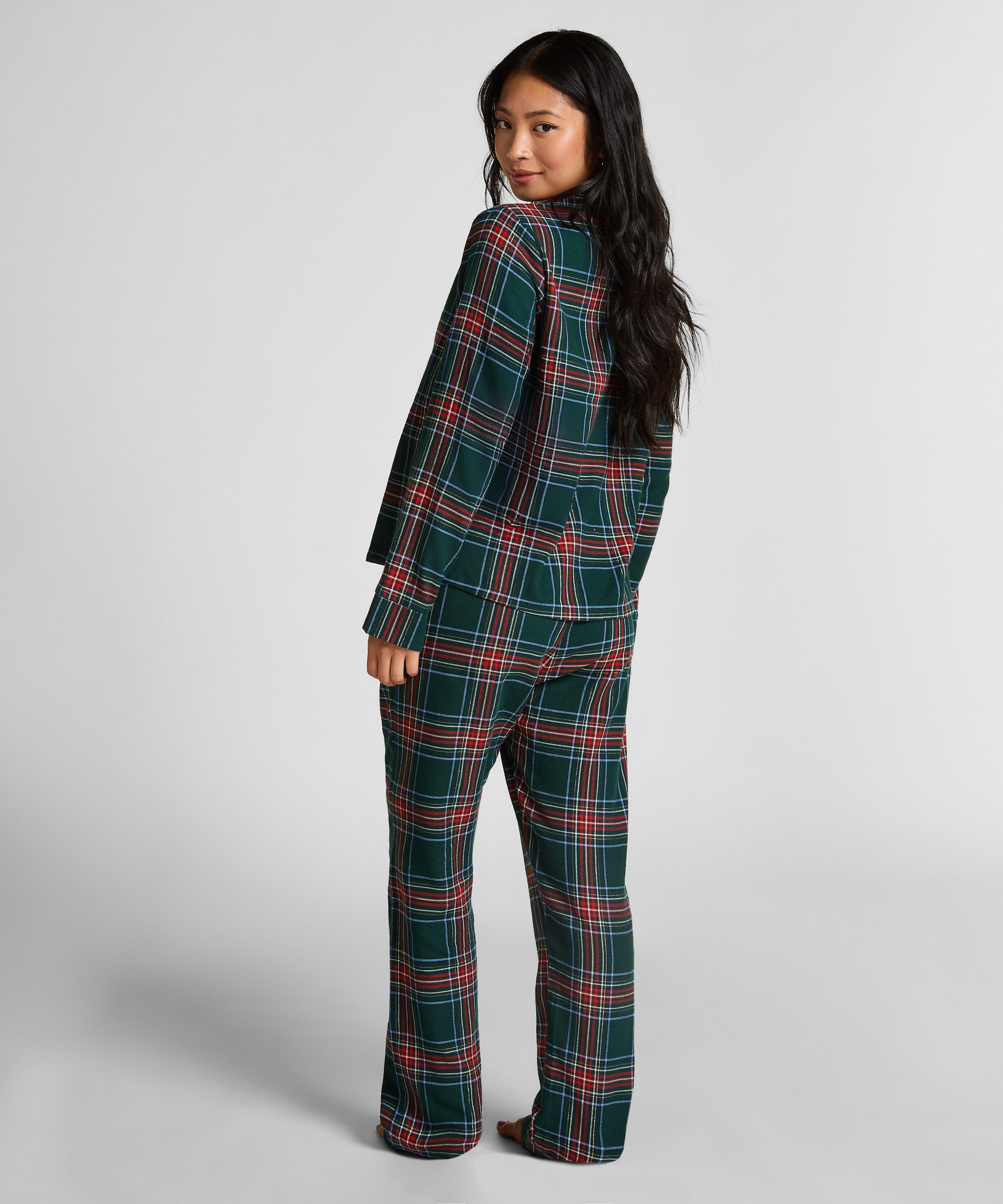 Pyjama Set Flannel Twill Check