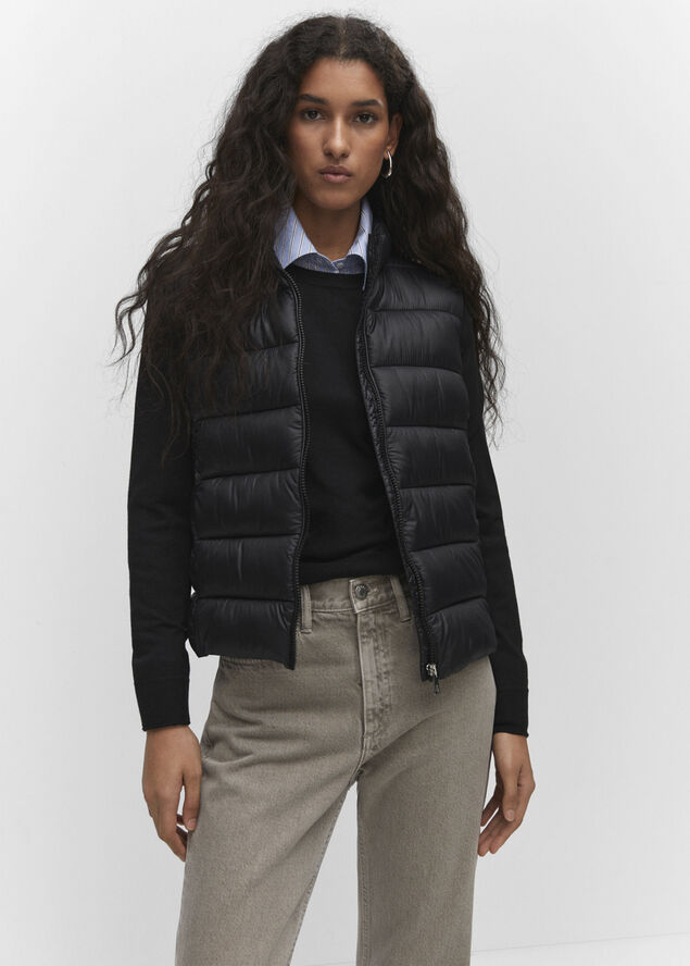Ultra-light quilted gilet