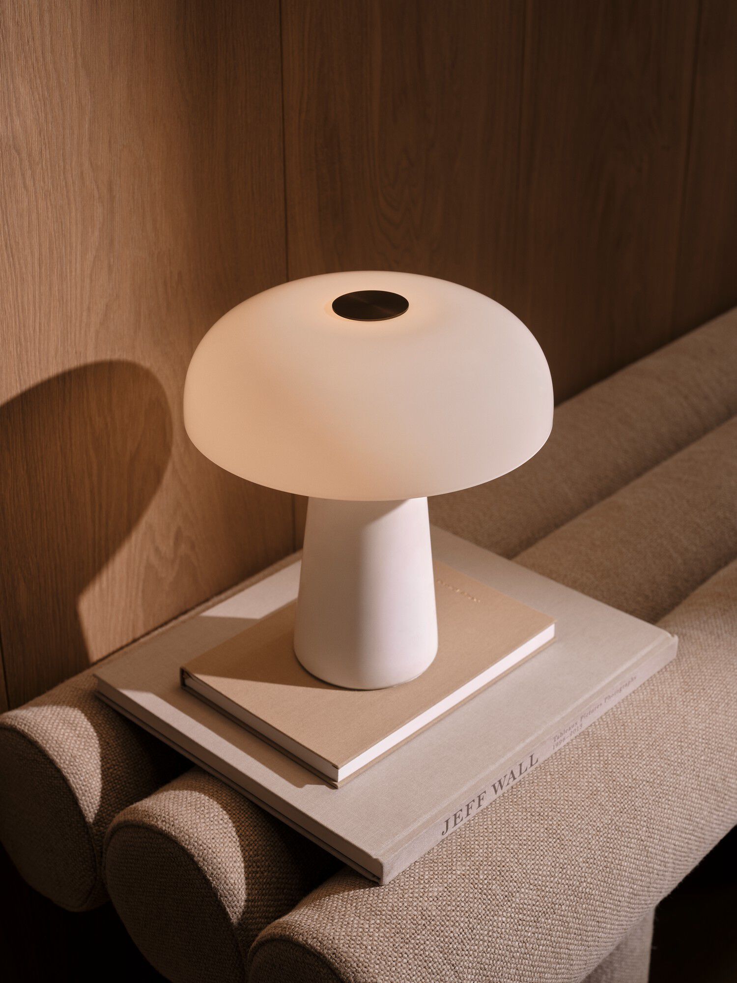 Glossy Mini Portable | Bordlampe | Hvid