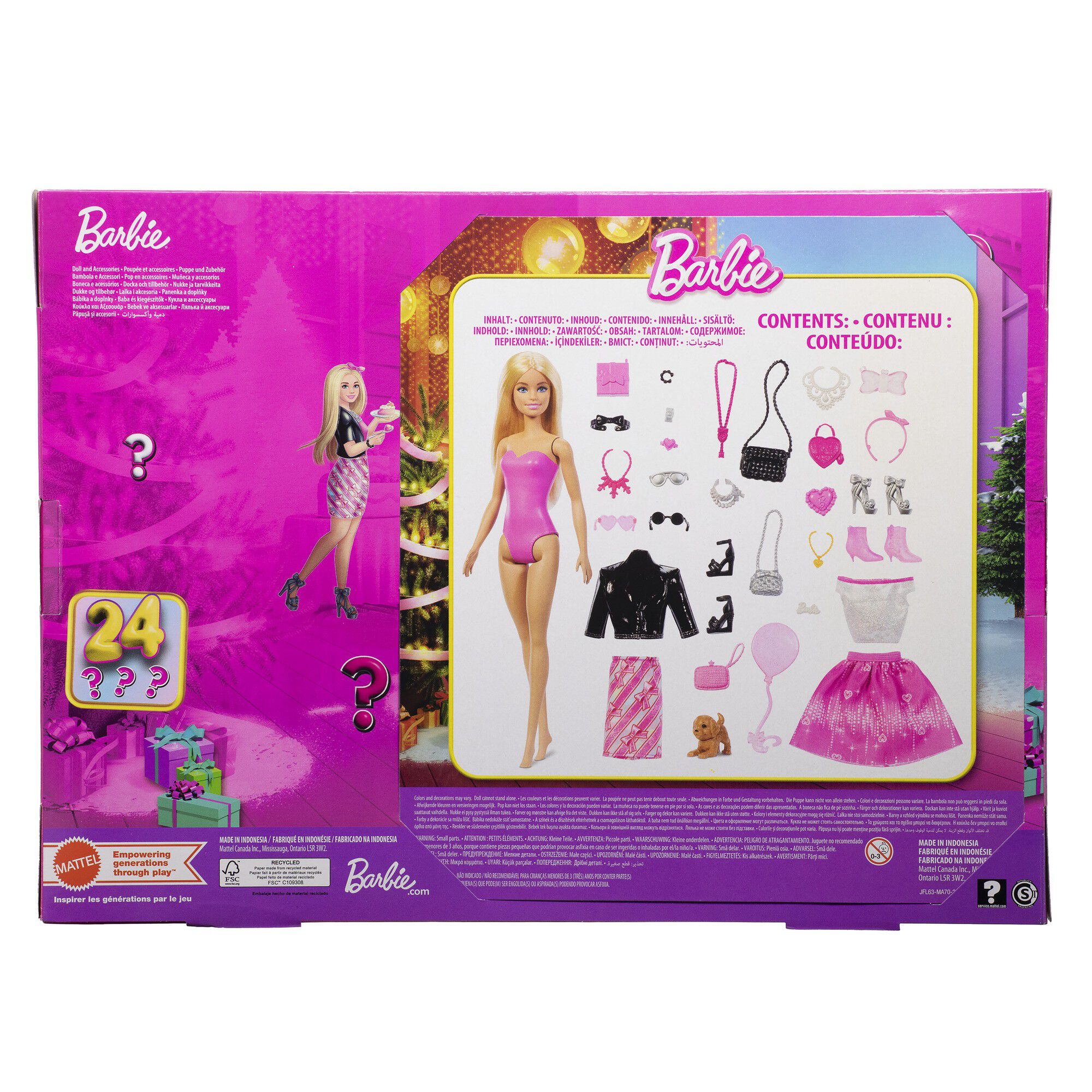 Barbie Fashionista Advent
