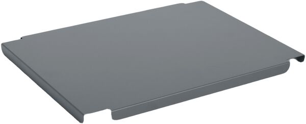 HAY Colour Crate Lid Metal-Medium-Charcoal