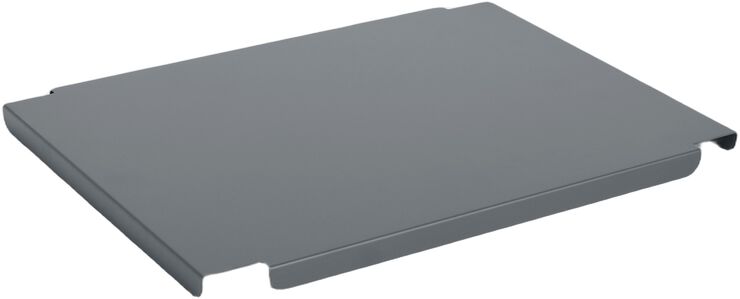 HAY Colour Crate Lid Metal-Medium-Charcoal