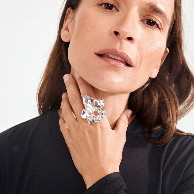 LUNITH ring silver-plated