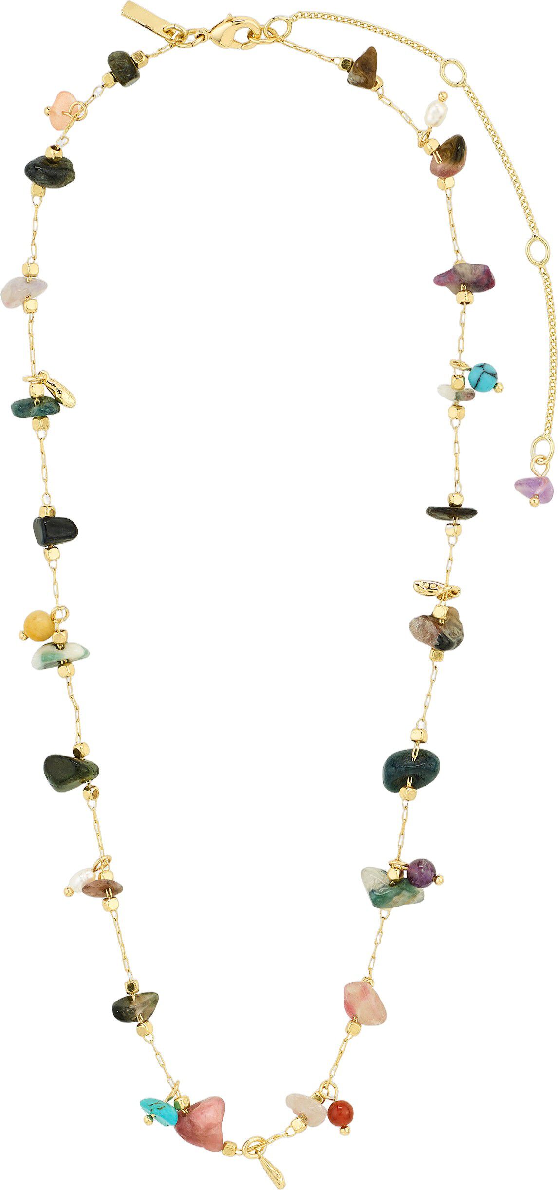 HERE necklace gold-plated/multi