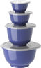 Margrethe-set 8 dlr 0,25 + 0,5 + 1,5 + 3 L Electric blue