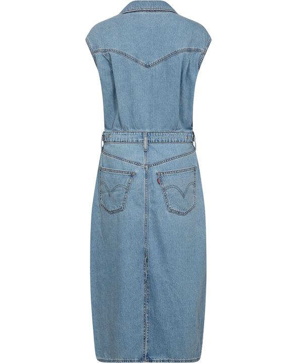 ICONIC SLEEVELESS DRESS WRAPPE