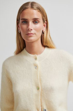 Andrea Knit Rib Cardigan